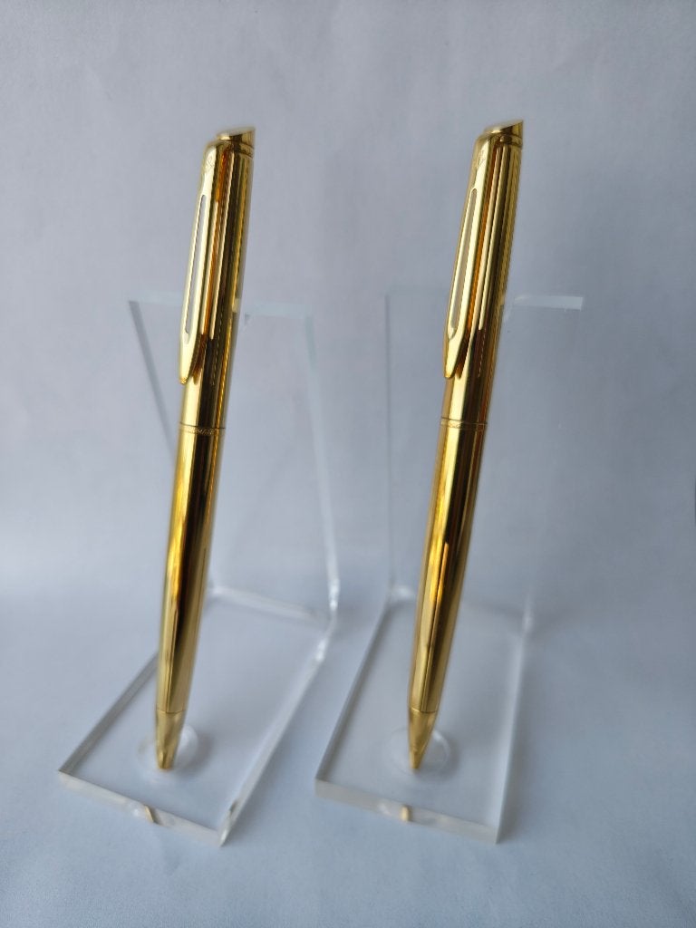 Pennenset Waterman Hemisphere Gold Cascade – zgan, Verzamelen, Pennenverzamelingen, Ophalen of Verzenden, Zo goed als nieuw, Pennenset