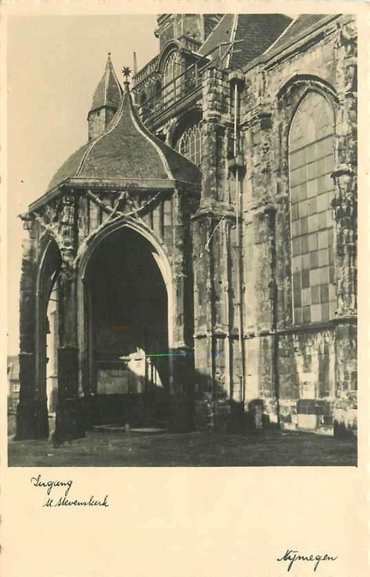 300-287-021 Nijmegen St Stevenskerk, Verzenden, Voor 1920, Gelderland