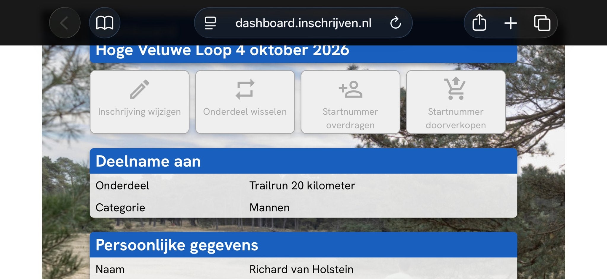 Trail Hoge veluwe loop