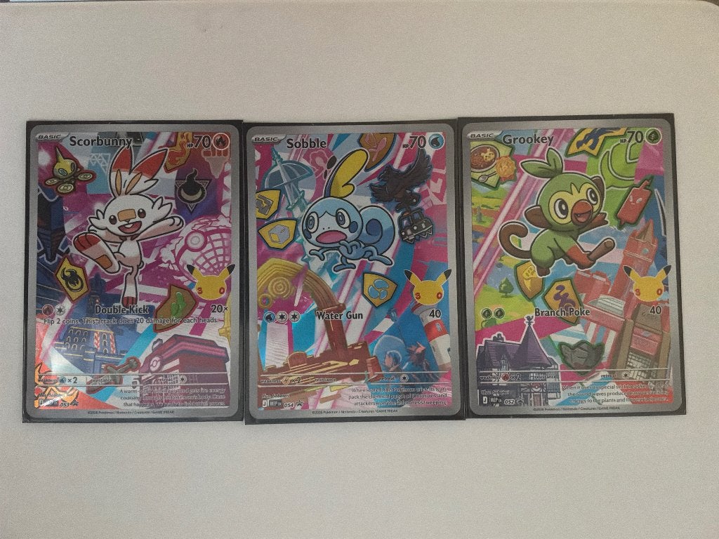 Pokémon First Partner Illustration Series 2 Generation 8, Verzenden, Zo goed als nieuw