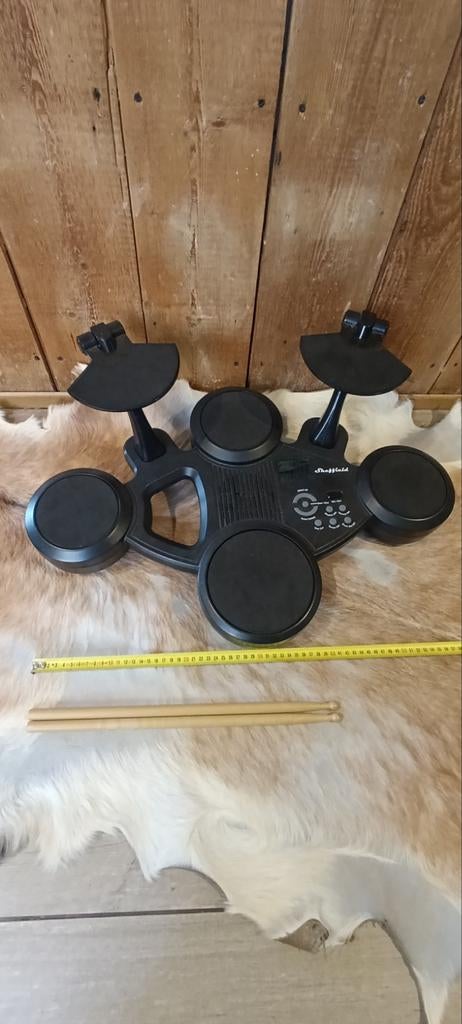 Sheffield Elektrisch Drumstel - Compact en Draagbaar, Muziek en Instrumenten, Ophalen, Gebruikt, Overige merken, Elektronisch