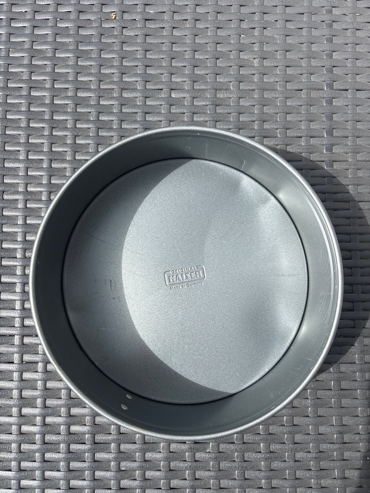 Kaiser Bakvorm Springvorm Rond 24cm, Overige typen, Ophalen of Verzenden, Zo goed als nieuw, Metaal
