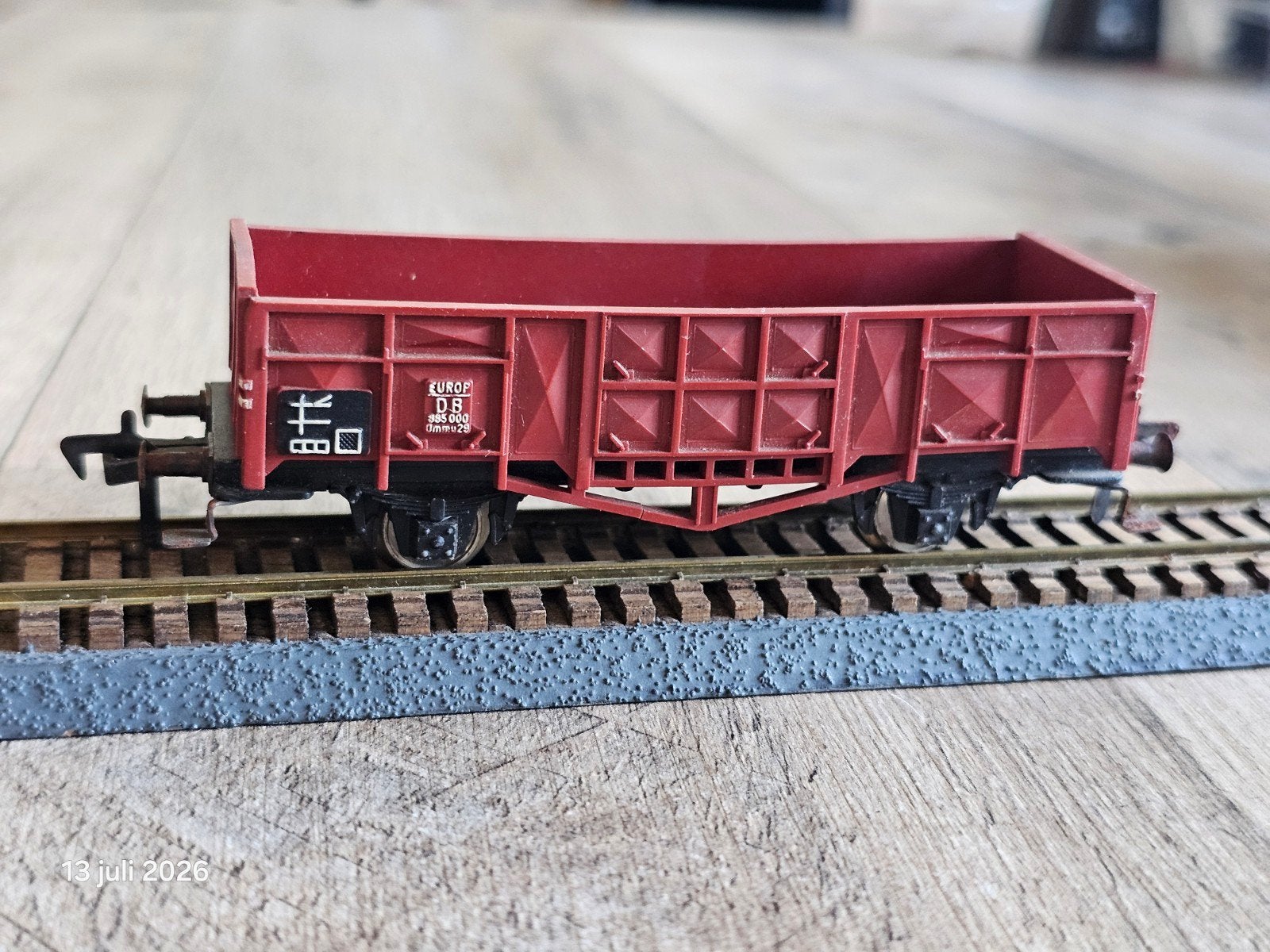 Fleischmann Kolenwagen HO - 2 stuks beschikbaar zgan, Gelijkstroom, Fleischmann, Wagon, Ophalen of Verzenden