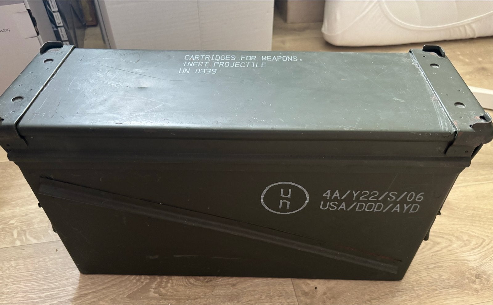 Munitiekist USA/DOD/AYD - Militair Verzamelobject, Verzamelen, Militaria | Algemeen, Ophalen, Overige soorten, Amerika, Kist of Geocache