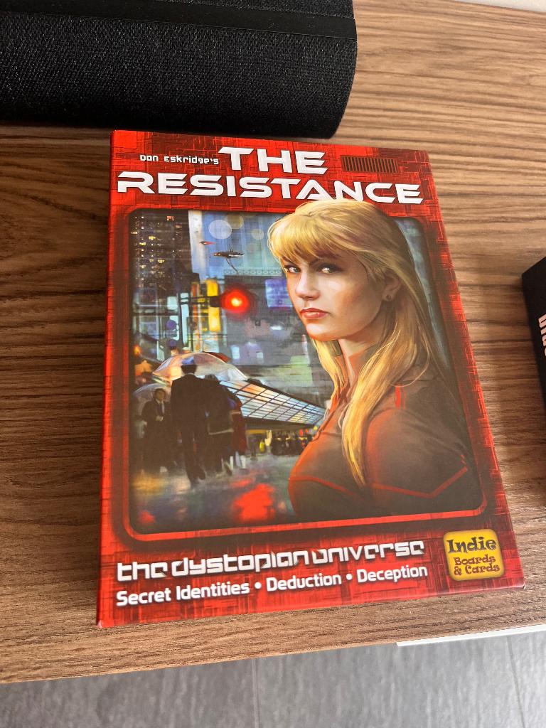 The resistance, Vijf spelers of meer, Ophalen, Zo goed als nieuw, Indie Boards & Cards