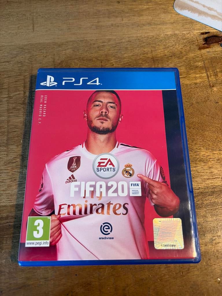 FIFA 20 PS4 - Voetbalgame met Eden Hazard, Spelcomputers en Games, Eén computer, Ophalen of Verzenden, Zo goed als nieuw, Sport
