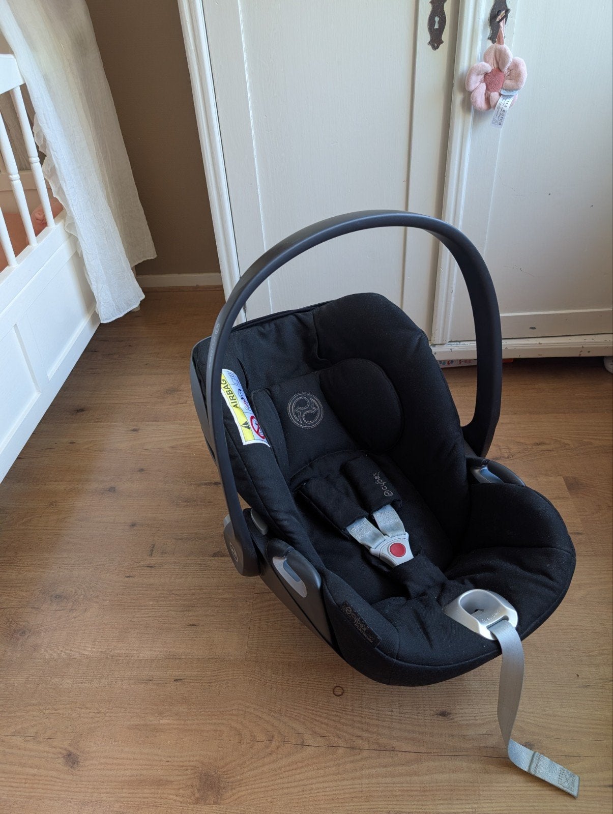 Cybex Cloud Z i-Size Autostoel - Zwart, Kinderen en Baby's, Autostoeltjes, Autogordel of Isofix, Zo goed als nieuw, 0 t/m 13 kg