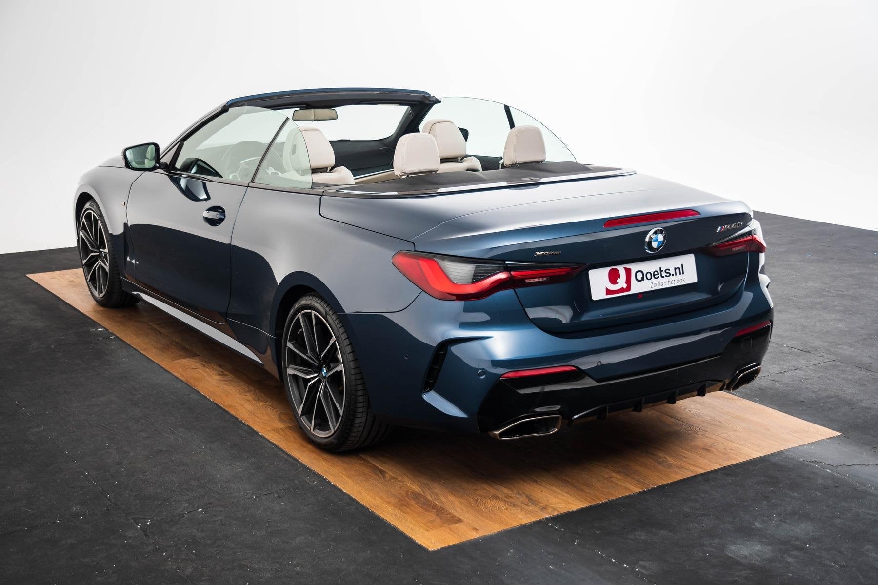 BMW 4-serie Cabrio M440i xDrive High Executive Driving Assis, Auto's, Automaat, Dealer onderhouden, 4-Serie, 120 €/maand