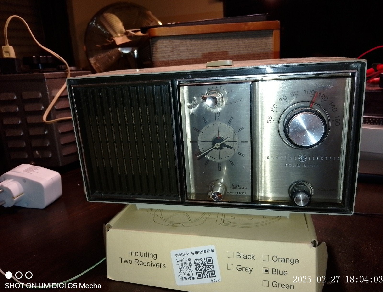 General electric klokradio(110volt)., Ophalen of Verzenden