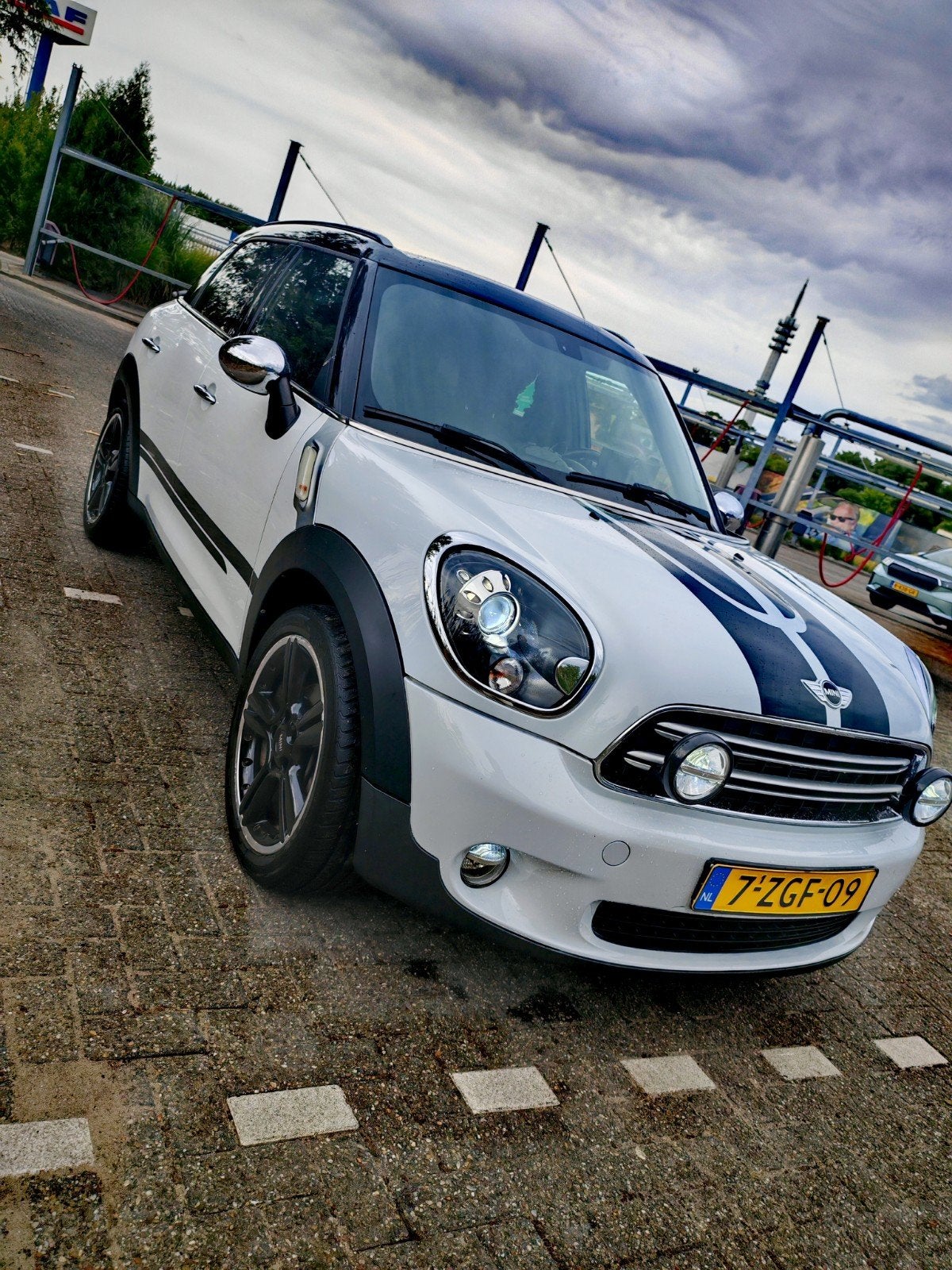 Mini Countryman 1.6 D 112pk 2015 Wit, Voorwielaandrijving, Xenon verlichting, Wit, Origineel Nederlands