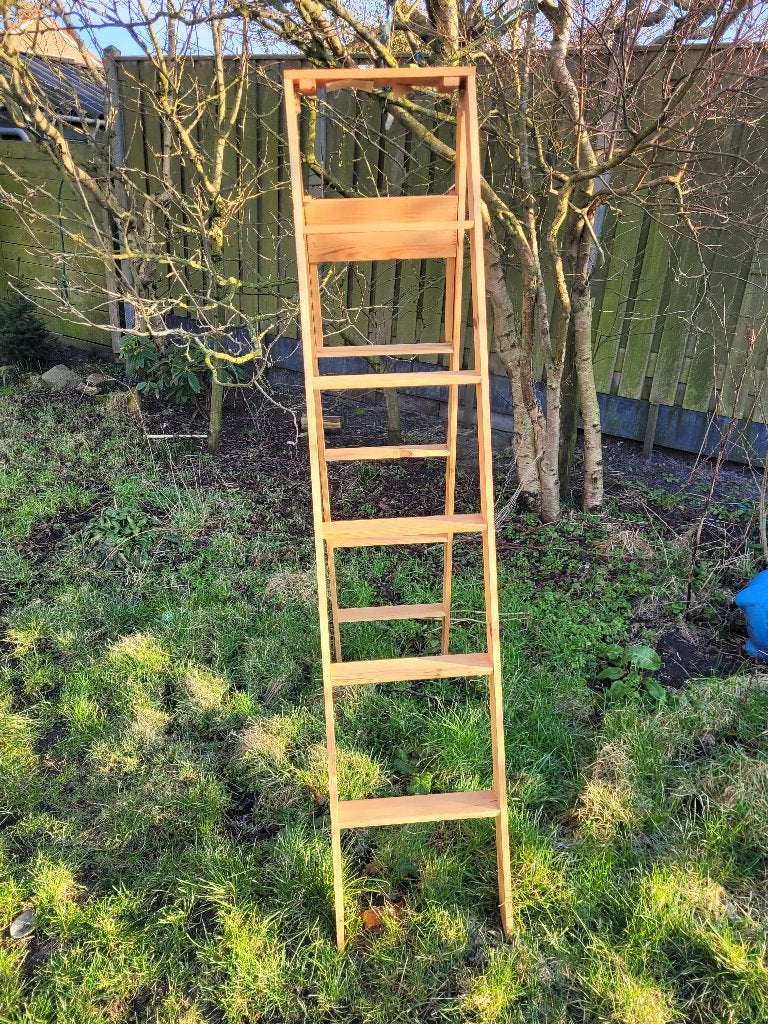 NIEUWE houten decoratieve ladder., ., Nieuw, Ophalen of Verzenden, Ladder