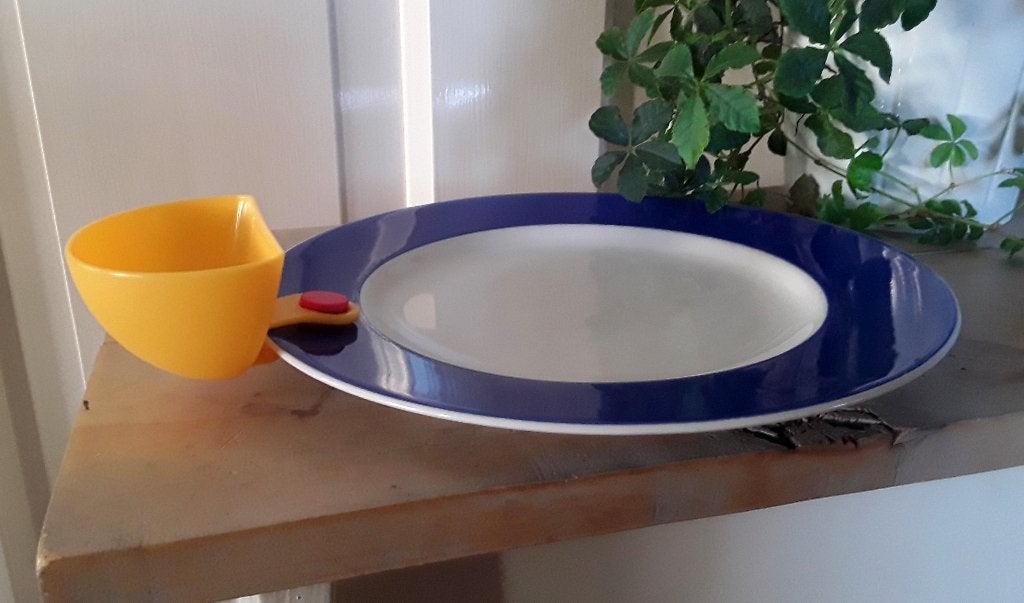 4 bakjes voor bv sausjes - te bevestigen aan een bord voor s, Overige typen, Kunststof, Ophalen of Verzenden, Zo goed als nieuw