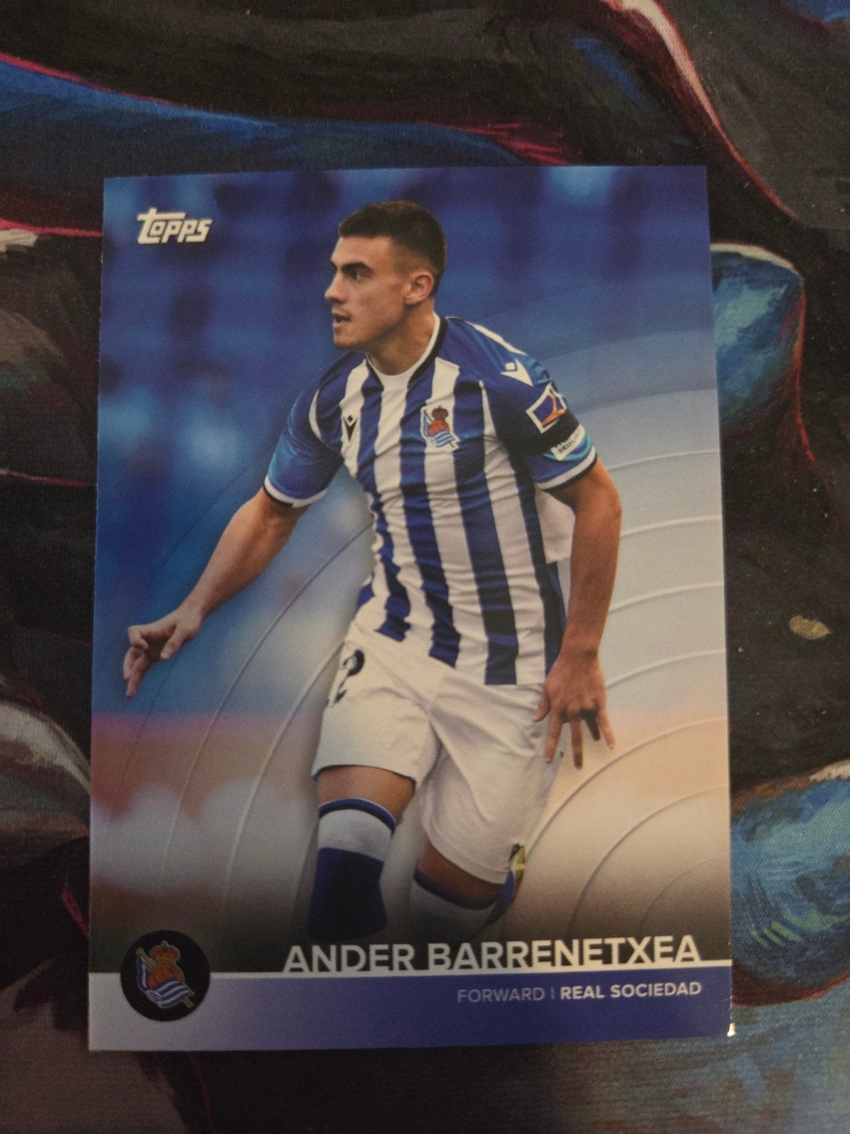 Topps Ander Barrenetxea - Real Sociedad Spelerskaart, Ophalen of Verzenden