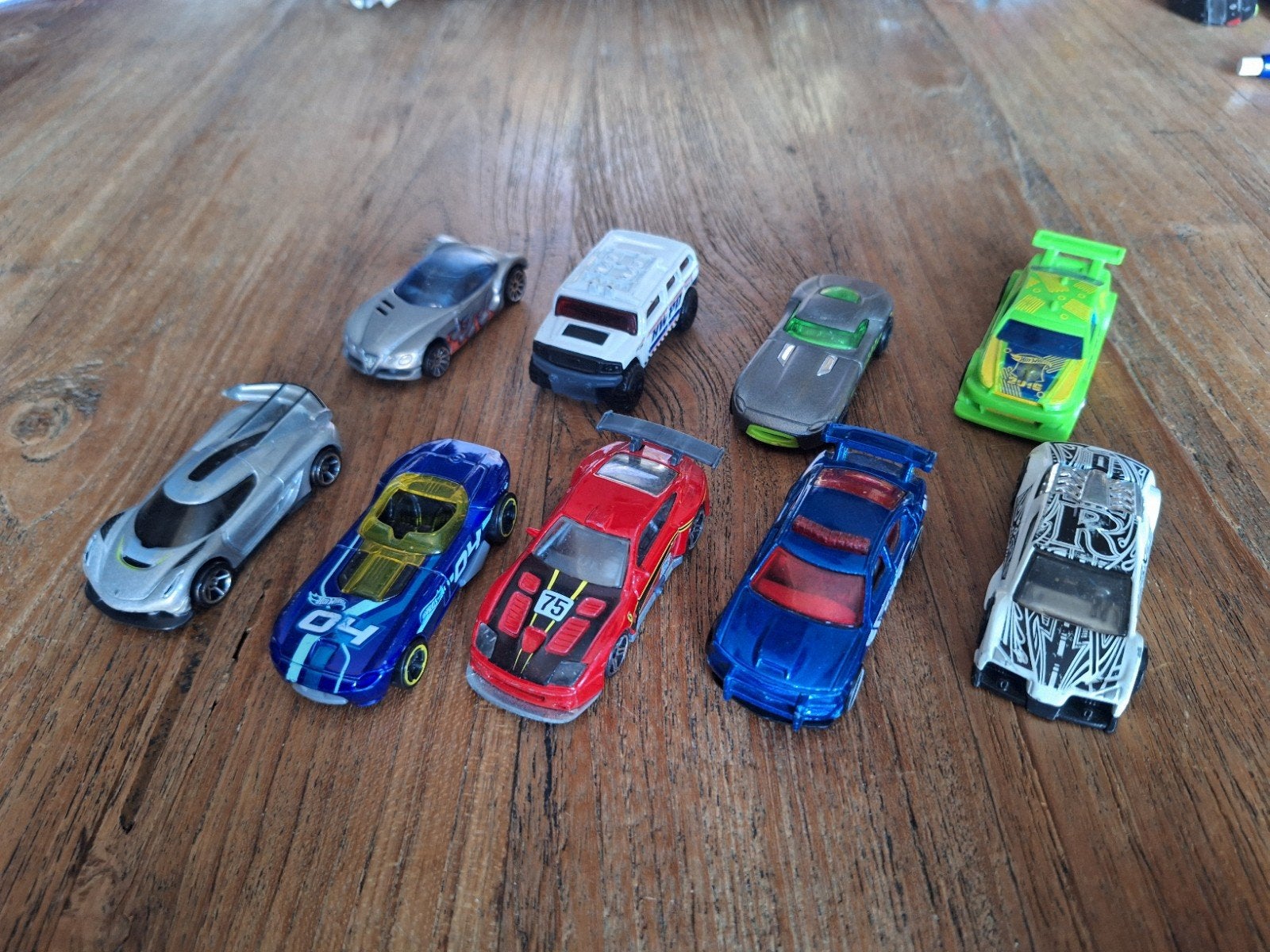 Hot Wheels diverse modellen o.a. Dodge, Ferrari, Ophalen of Verzenden, Gebruikt