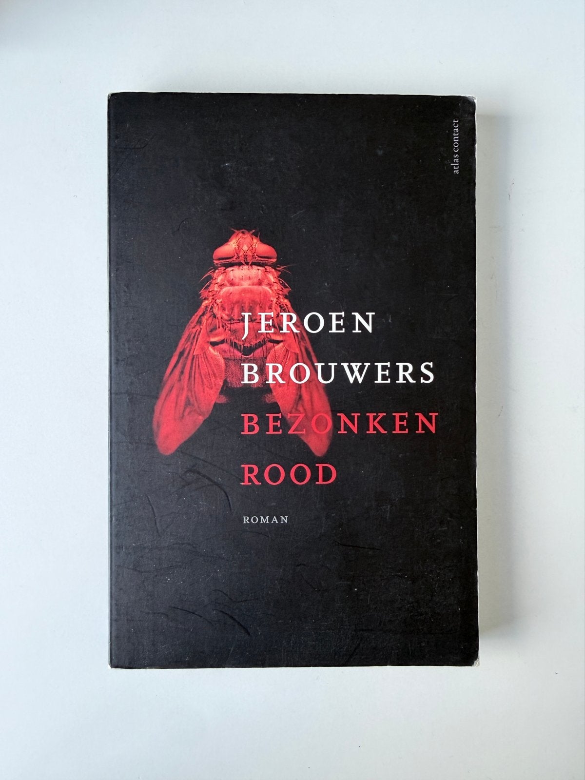 Jeroen Brouwers - Bezonken Rood (Roman), Boeken, Ophalen of Verzenden, Gelezen, Nederland