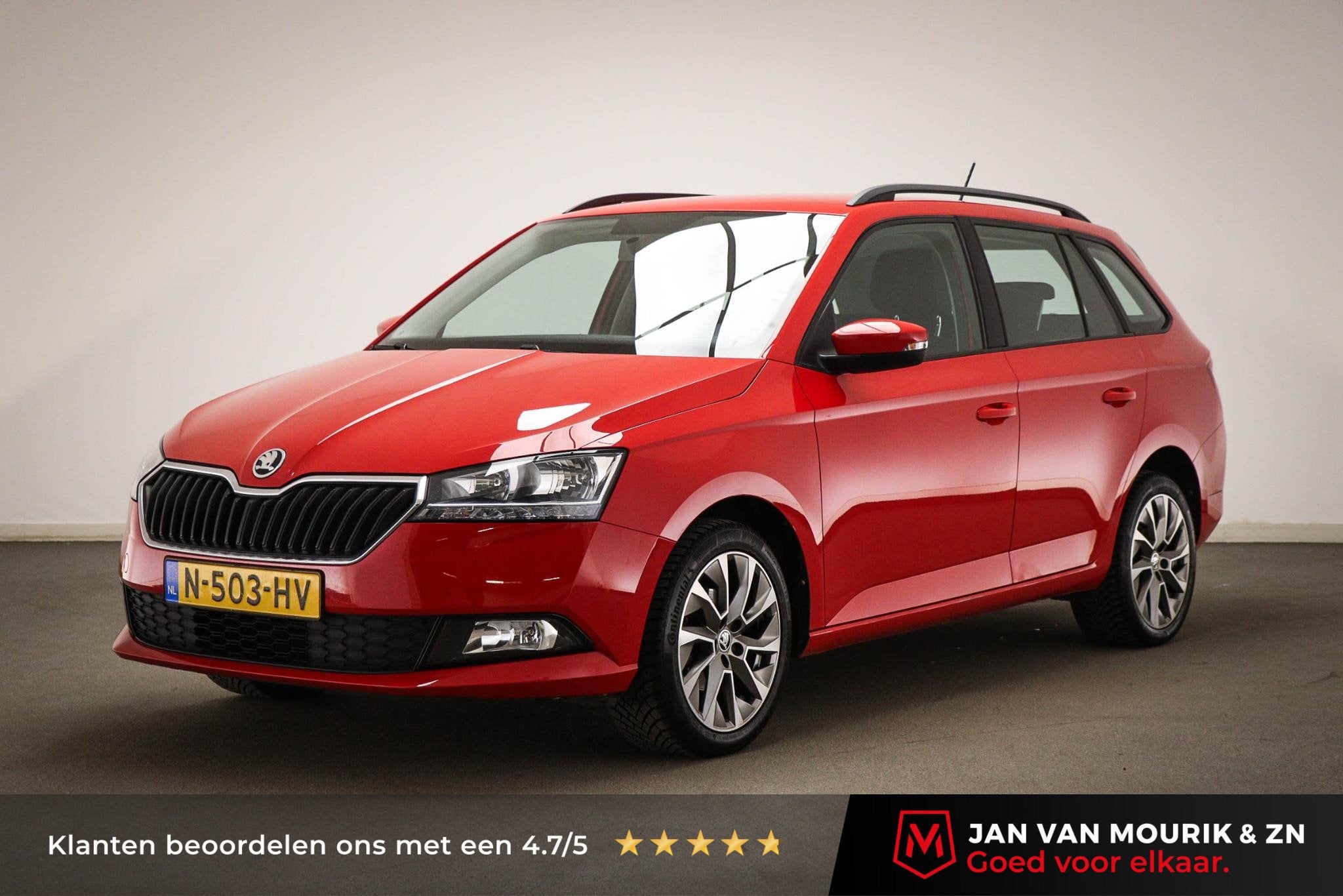Skoda Fabia Combi 1.0 TSI Business Edition | NAVIGATIE PACK, Auto's, Stof, Gebruikt, 95 pk, 1036 kg