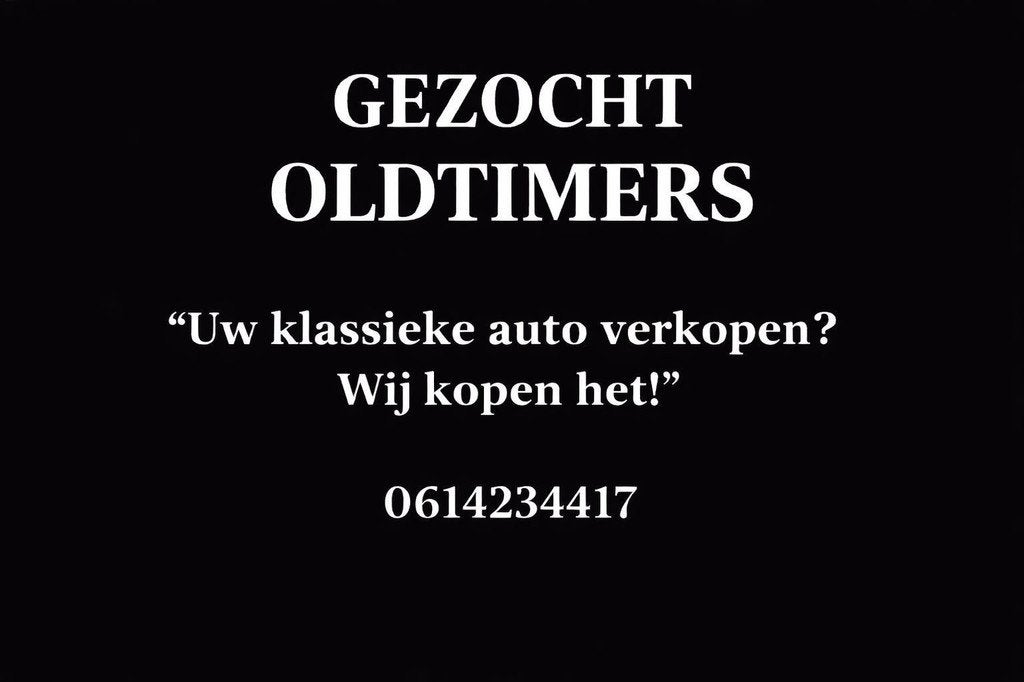 Citroen Traction Ds id Sm 2cv Pallas eend, Gebruikt, 4 cilinders, DS, Zwart