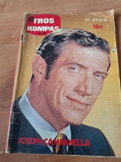 Tros Kompas 1971 Greetje Kauffeld Zangeres Zonder Naam, Ophalen of Verzenden, Gelezen, Muziek, Film of Tv