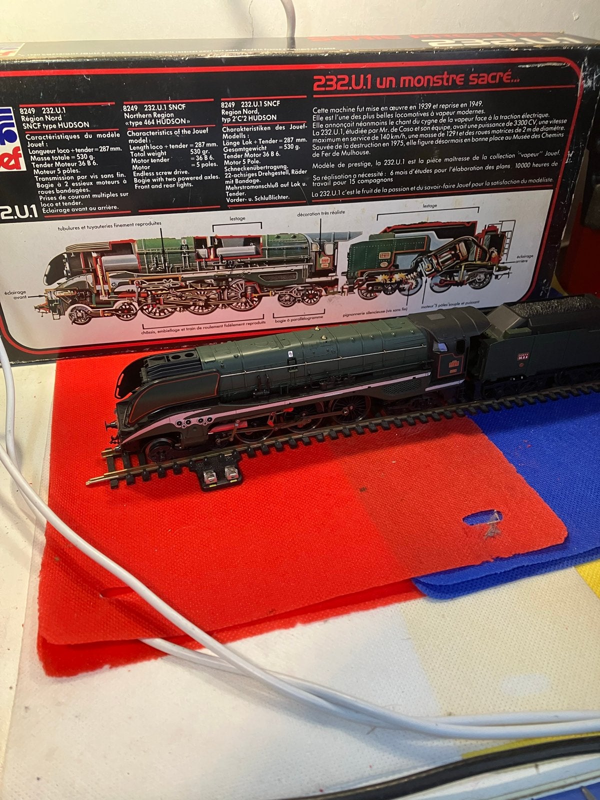Jouef 232U1 Stoomlocomotief - Prachtig Model, Jouef, Nieuw, Ophalen of Verzenden, Analoog