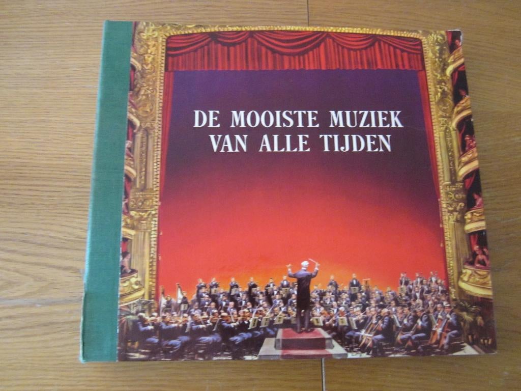 De Mooiste Muziek van Alle Tijden 12 LP's in een Boek RARE!, Ophalen of Verzenden, Complilatie, Kamermuziek, Gebruikt
