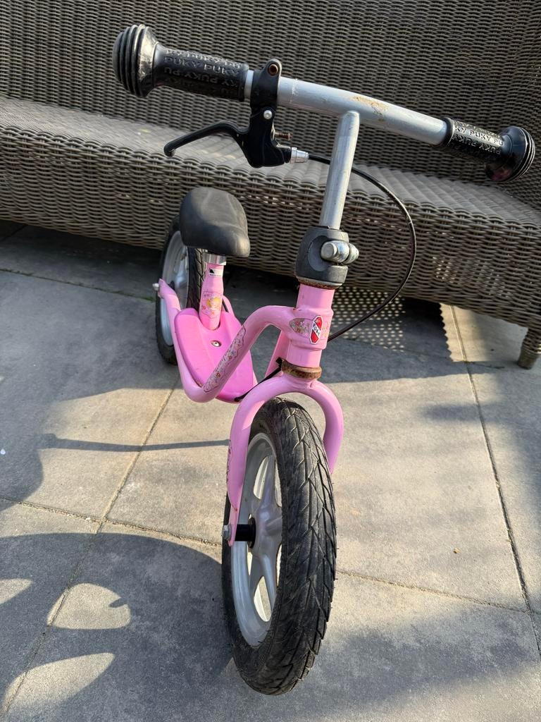 Roze Puky loopfiets - Ideaal voor jonge kinderen, Ophalen, Gebruikt, Loopfiets