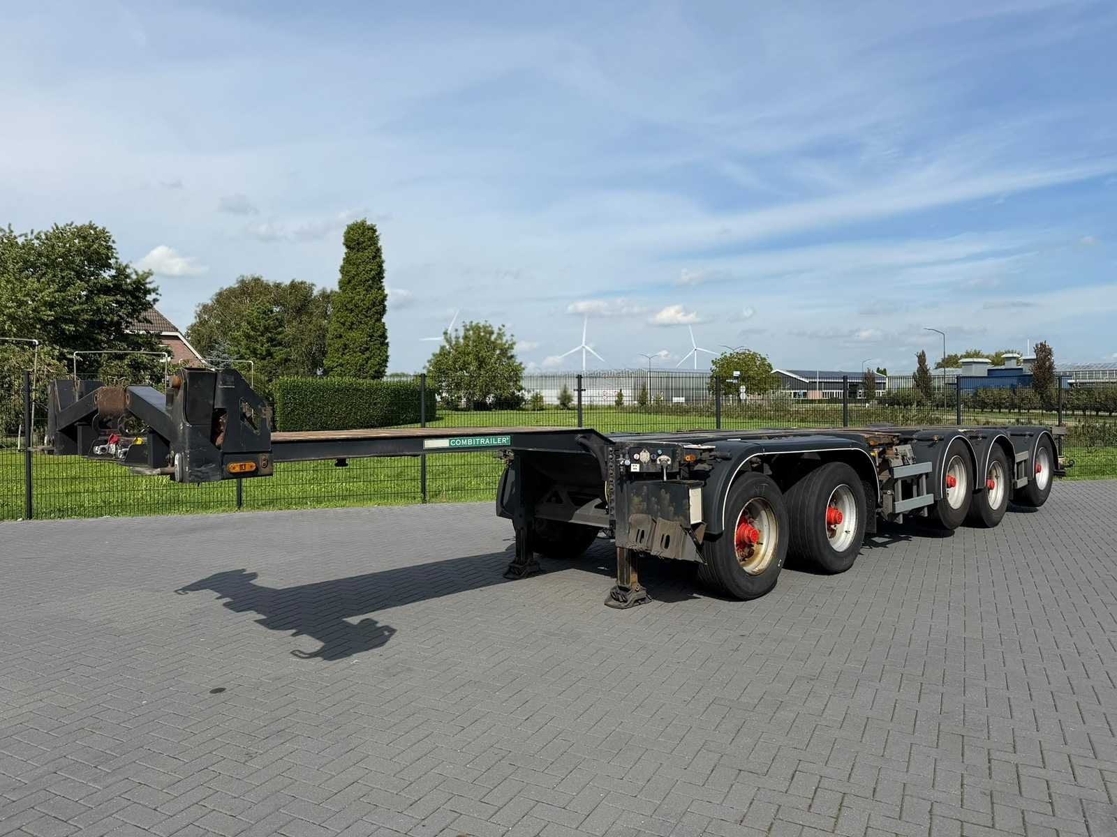 D-TEC - CT-60-05D - Container - Combitrailer - 2005 - OH-64-, Auto's, Overige brandstoffen, Bedrijf, Aanhangers en Opleggers, Te koop