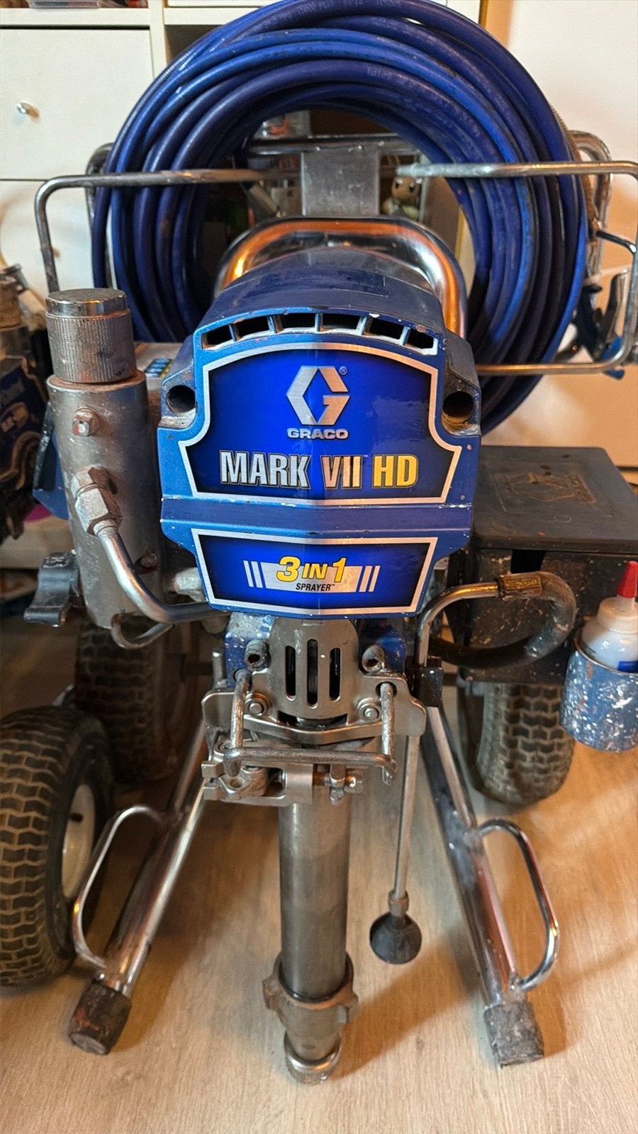 Graco mark VII 3en1 pleister en verf, Ophalen, Zo goed als nieuw, Verfspuit of Verfpomp
