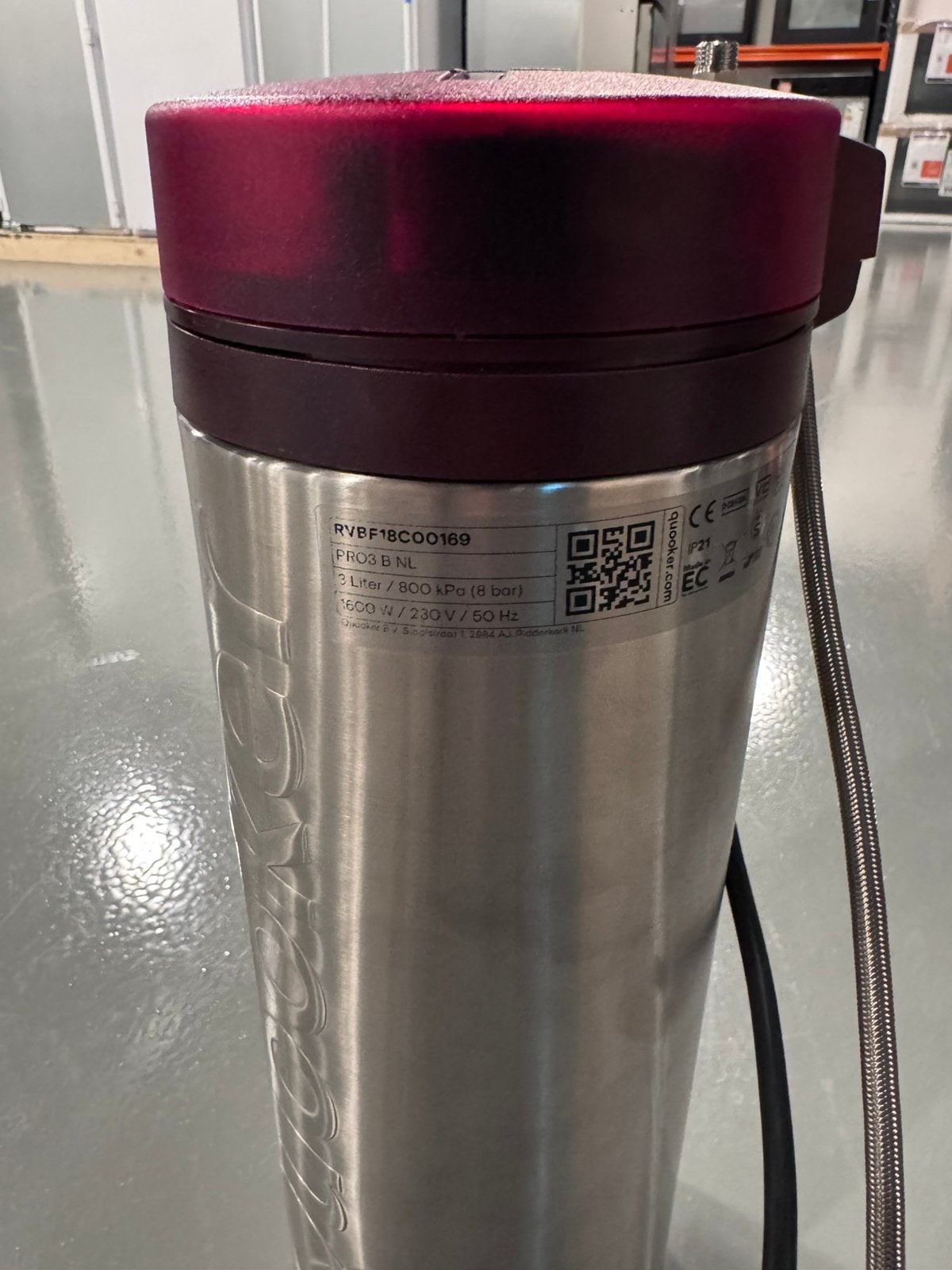 Quooker pro3 3 liter reservoir NIEUW zonder kraan, Ophalen, Nieuw