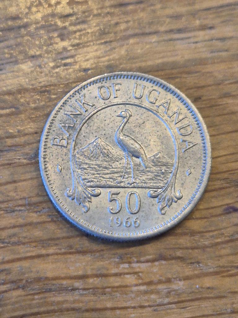 Oeganda - 50 Cents 1966, Verzenden, Overige landen, Losse munt