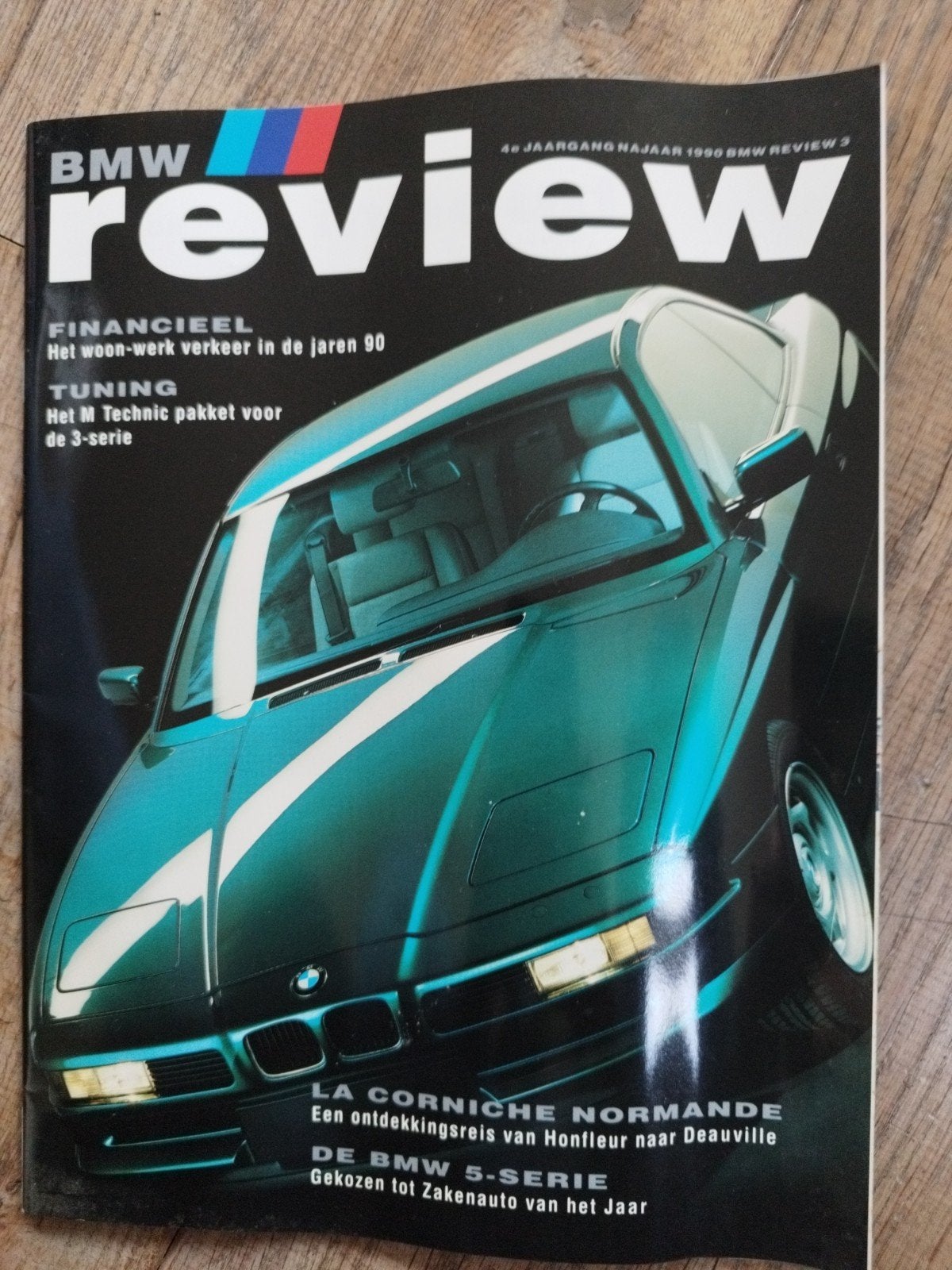 BMW Review 3 - Najaar 1990 - Financieel, Tuning, Autosport, Boeken, Review, Ophalen of Verzenden, Zo goed als nieuw, BMW