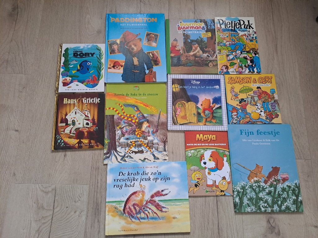 Set met 11 kinderboeken, Boeken, Ophalen of Verzenden, Zo goed als nieuw, Fictie algemeen