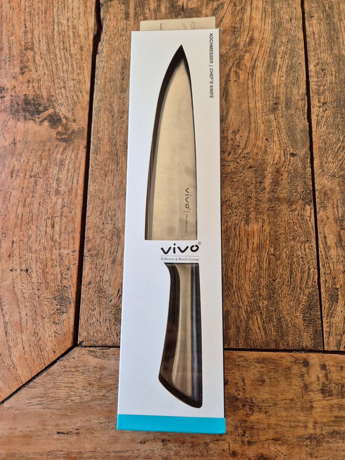 Vivo Villeroy & Boch koksmes - Nieuw in verpakking, Overige typen, Ophalen of Verzenden, Metaal, Overige merken