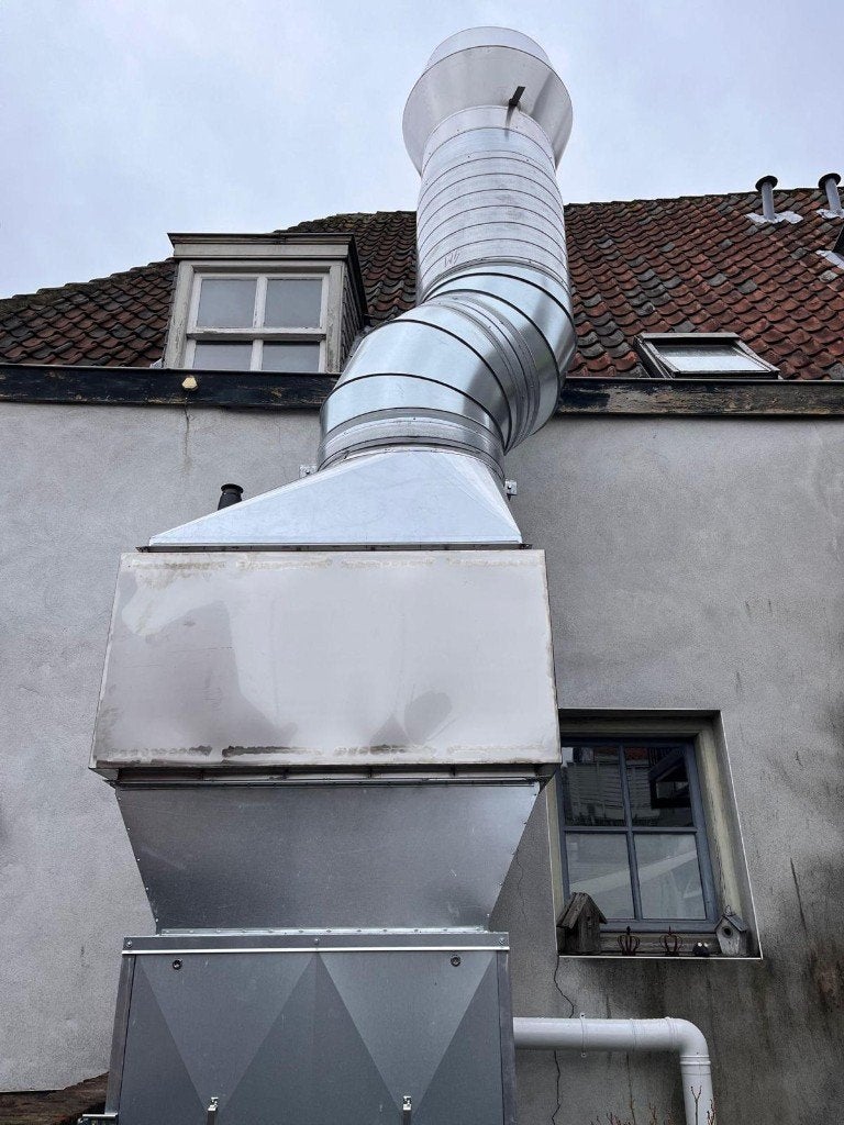 Warmte terugwin installatie WTW, Ophalen, Zo goed als nieuw, Ventilator en Afzuiger
