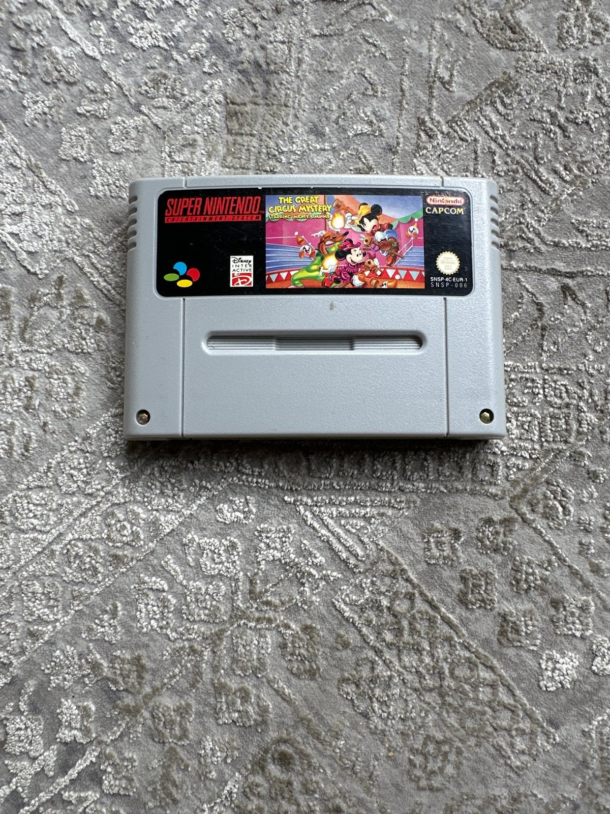 The Great Circus Starring Mickey & Minnie Mouse SNES, Ophalen of Verzenden, Gebruikt, Zonder controller, Met games