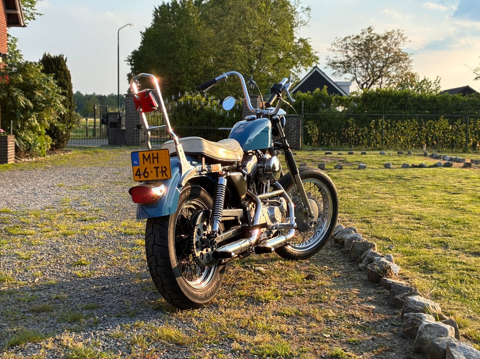 Harley-Davidson XLH 1200 Sportster Unieke Ironhead-look, 2 cilinders, Occasion, Chopper, Particulier