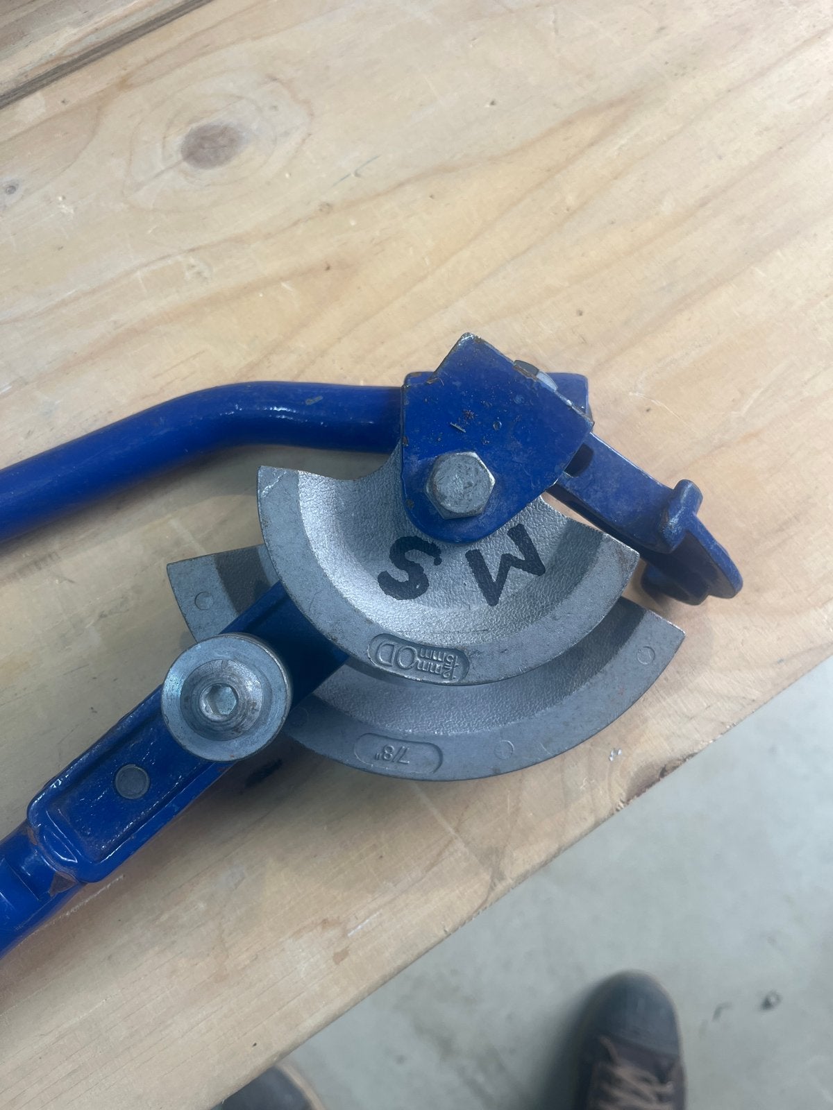 Pijpenbuiger 15mm en 22mm, Ophalen of Verzenden, Gebruikt, Overige typen, Overige merken