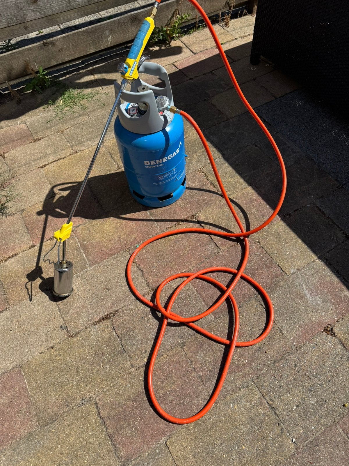 Gloria Thermoflamm - Onkruidbrander met Gasfles, Ophalen, Zo goed als nieuw