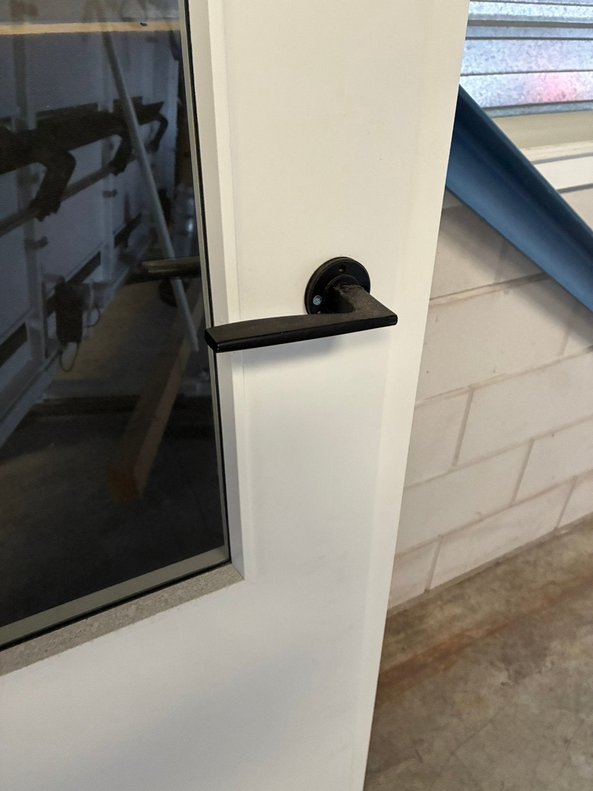 Nieuw hardhouten binnendeurkozijn incl. Deur, Doe-het-zelf en Verbouw, Ophalen, 80 tot 100 cm, 215 cm of meer, Binnendeur