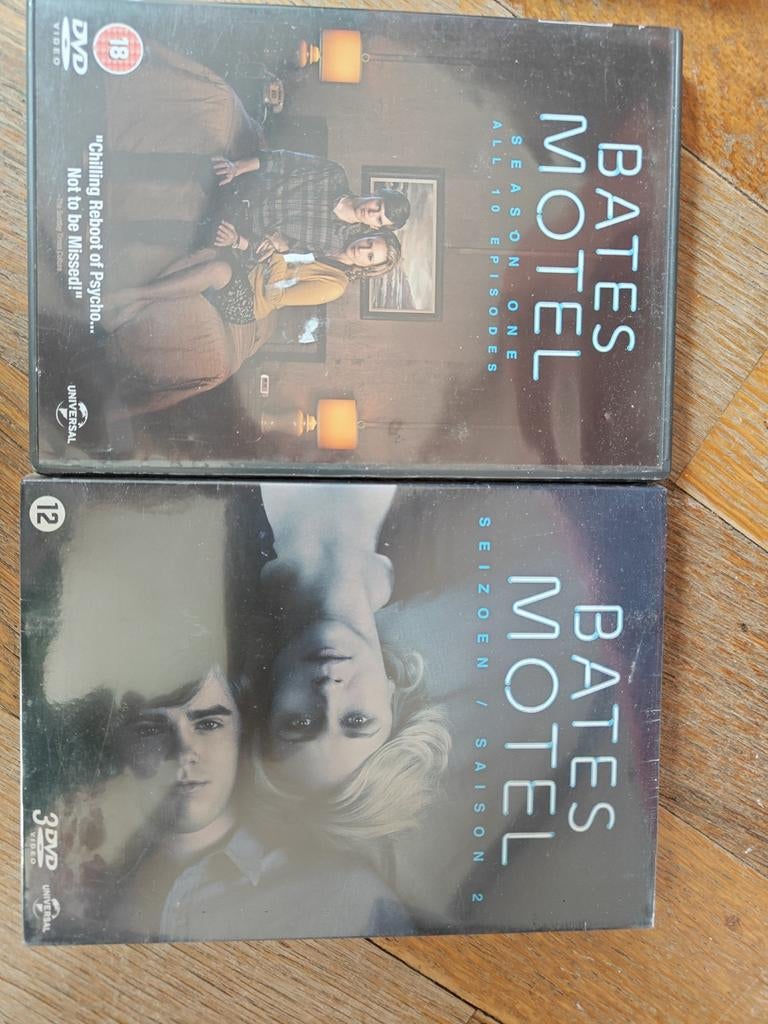 Bates Motel Seizoen 1 (geen NL subs) & Seizoen 2 (nieuw), Cd's en Dvd's, Ophalen of Verzenden