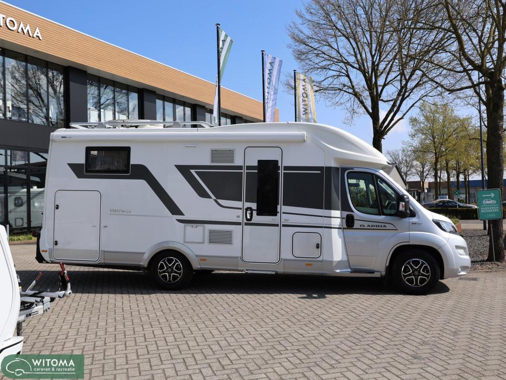 Adria Matrix Plus 670 SL FULL OPTIONS, Caravans en Kamperen, Automaat, Ringverwarming, Fiat, Bedrijf