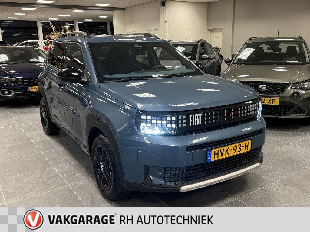 Fiat Grande Panda 1.2 Hybrid ICON, Auto's, Fiat, 101 pk, Euro 6, Blauw, Origineel Nederlands