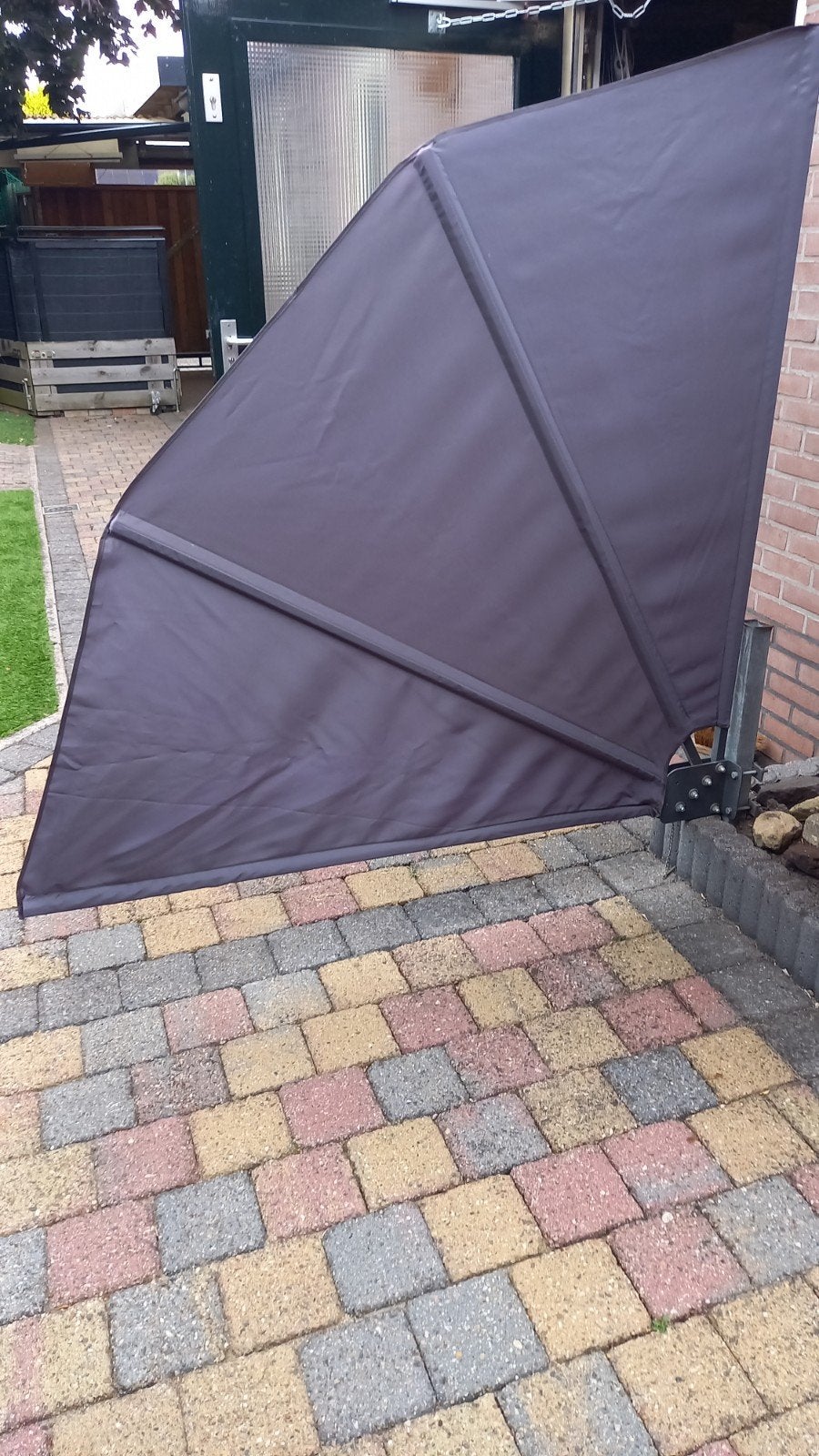 windscherm waaier model, Ophalen, Gebruikt