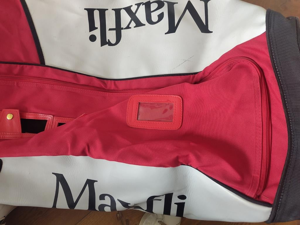Maxfli golftas rood, Sport en Fitness, Golf, Ophalen of Verzenden
