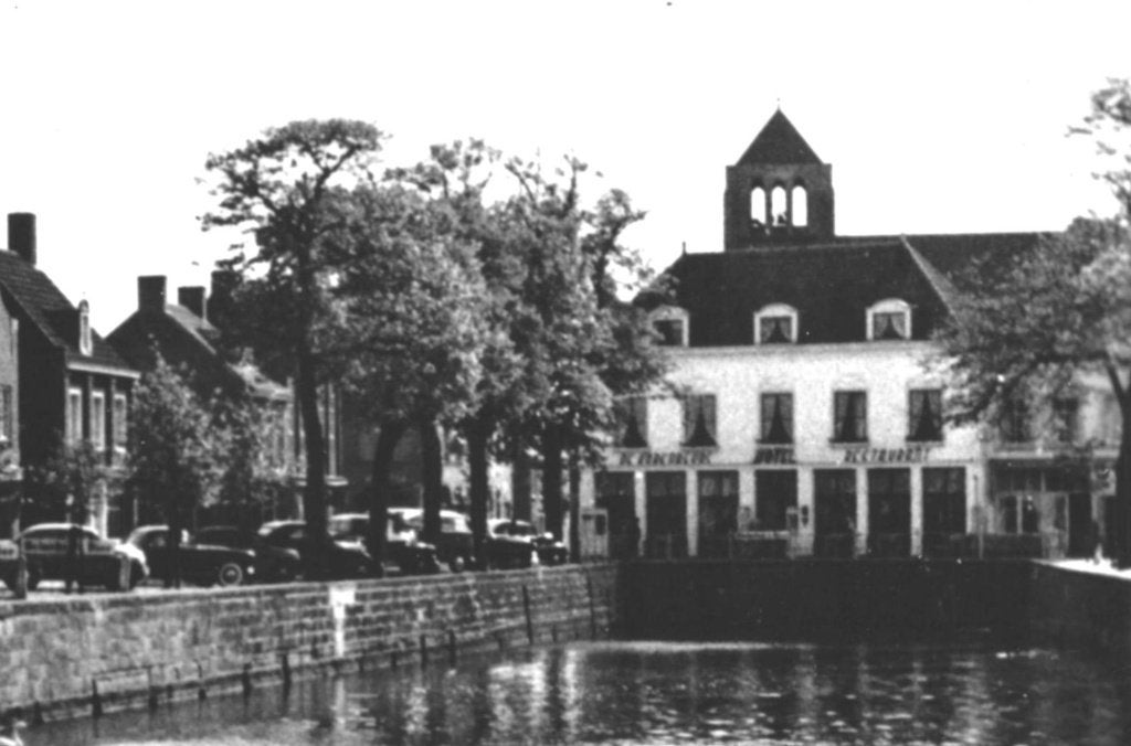 700396 Sluis Kade 1955 Zeeland Nette oude kaart onbeschreven, Ophalen of Verzenden, 1940 tot 1960, Ongelopen, Zeeland