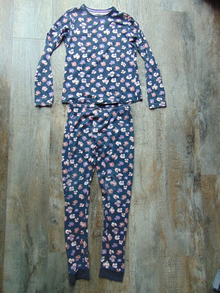 Hema pyjama lange broek + shirt blauw maat 158, Nacht- of Onderkleding, Meisje, Ophalen of Verzenden, Zo goed als nieuw