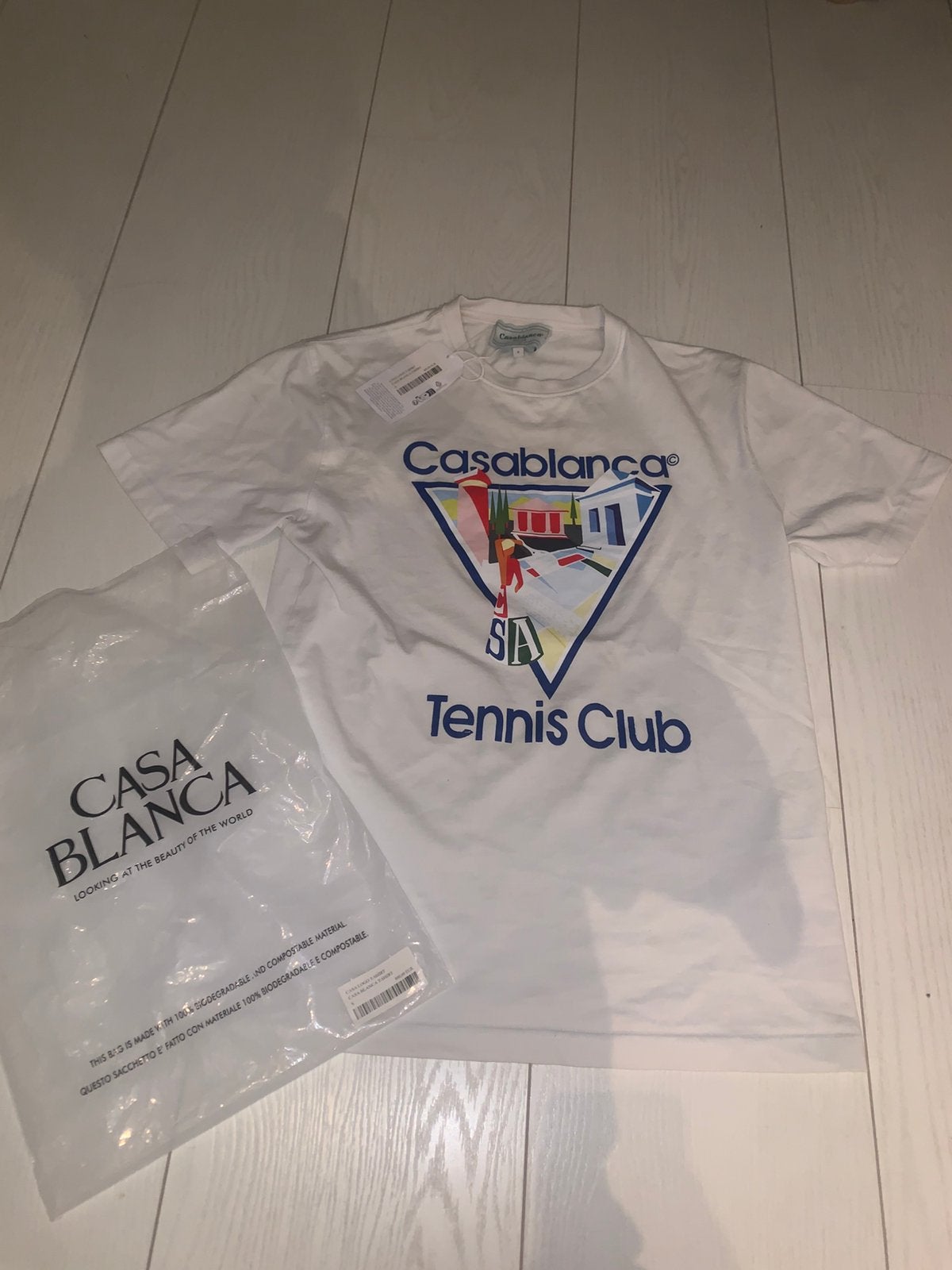 Casablanca shirtje, Ophalen of Verzenden, Zo goed als nieuw, Maat 46 (S) of kleiner, Wit