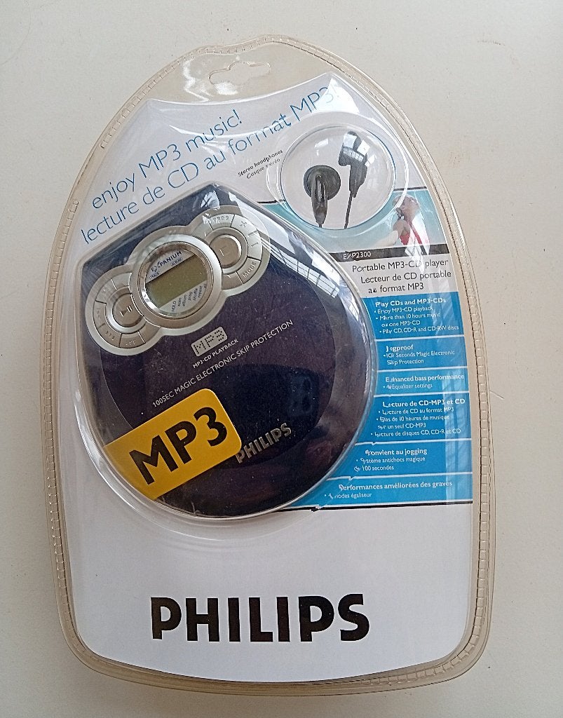 Philips Expanium EXP 2300 MP3-CD speler, Ophalen of Verzenden, Nieuw, Philips, Draagbaar