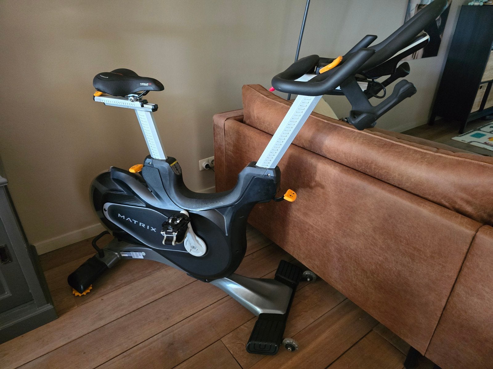 Matrix Fitness CXP Doel Trainings Spinningsfiets, Ophalen, Zo goed als nieuw, Hometrainer