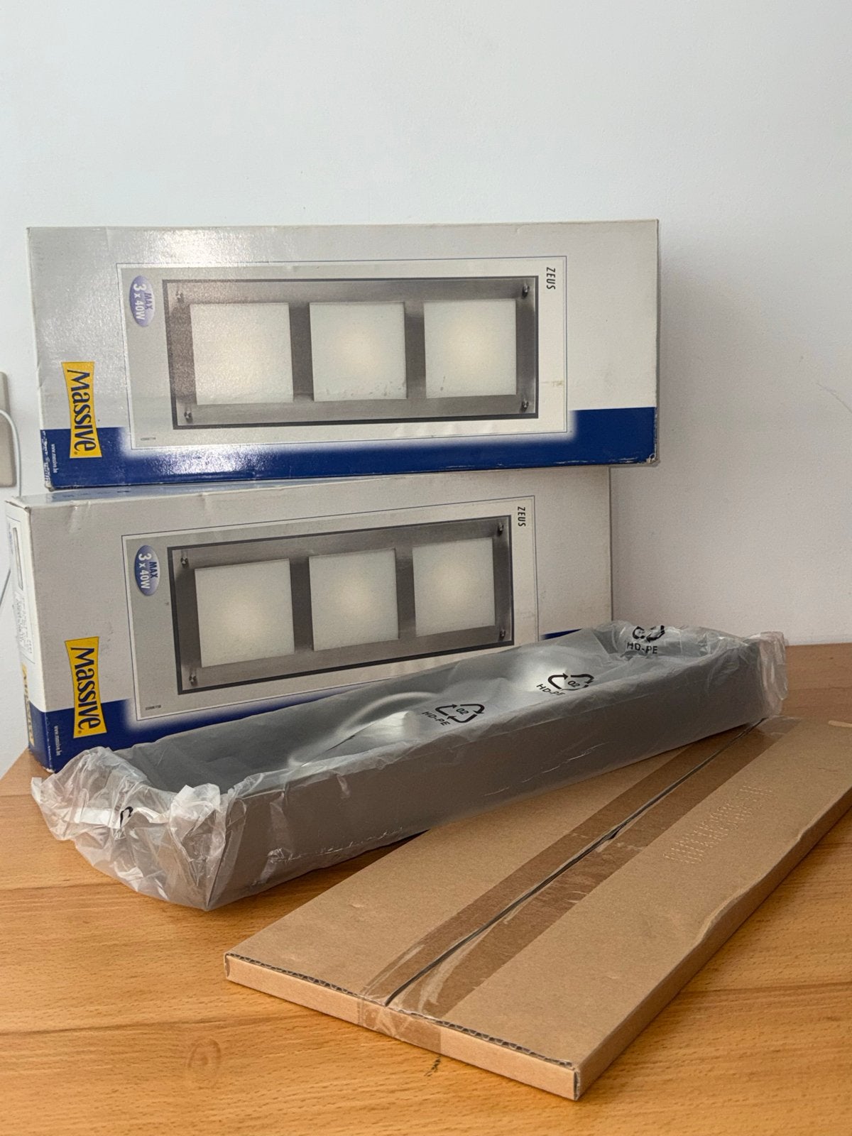 Luxueus Massive Zeus Inbouwspots - 2 stuks, E14, Max 3x40W, Gloeilamp, E14 (klein), Nieuw, Ophalen of Verzenden