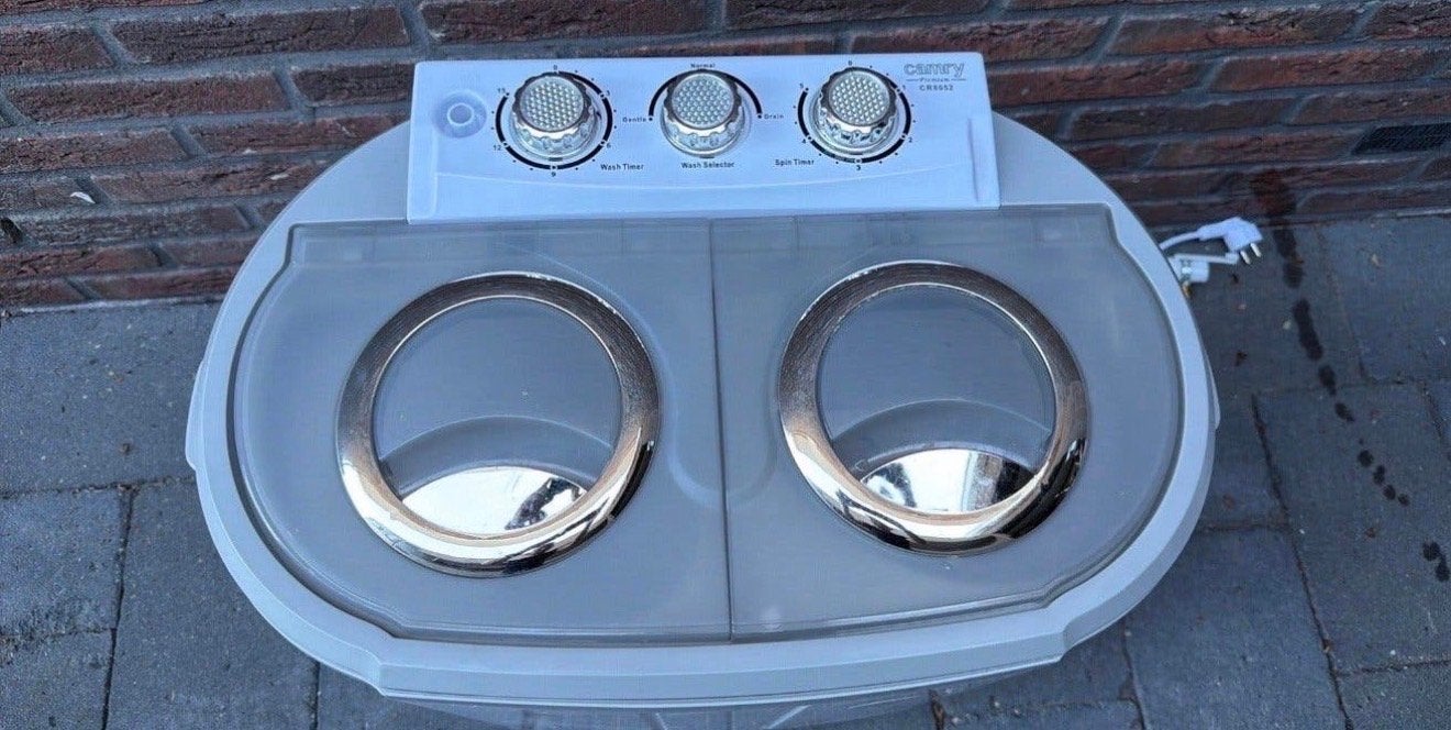 Camry CR8052 Mini Wasmachine - Compact en Draagbaar, Ophalen, Minder dan 1200 toeren, Minder dan 85 cm, Minder dan 4 kg